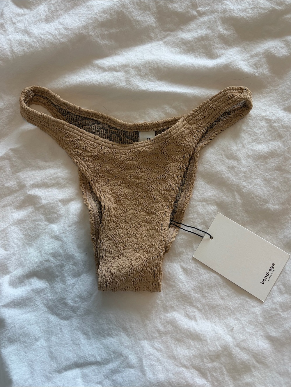 Bond-Eye crinkle swim bottoms